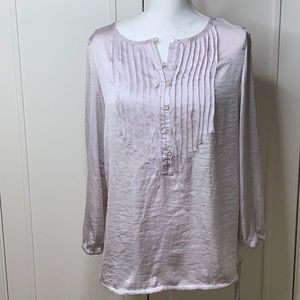 Gap Size M Blouse with cinch tie waist